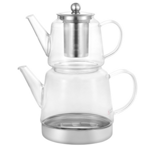 glass teapot
