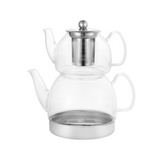 glass teapot